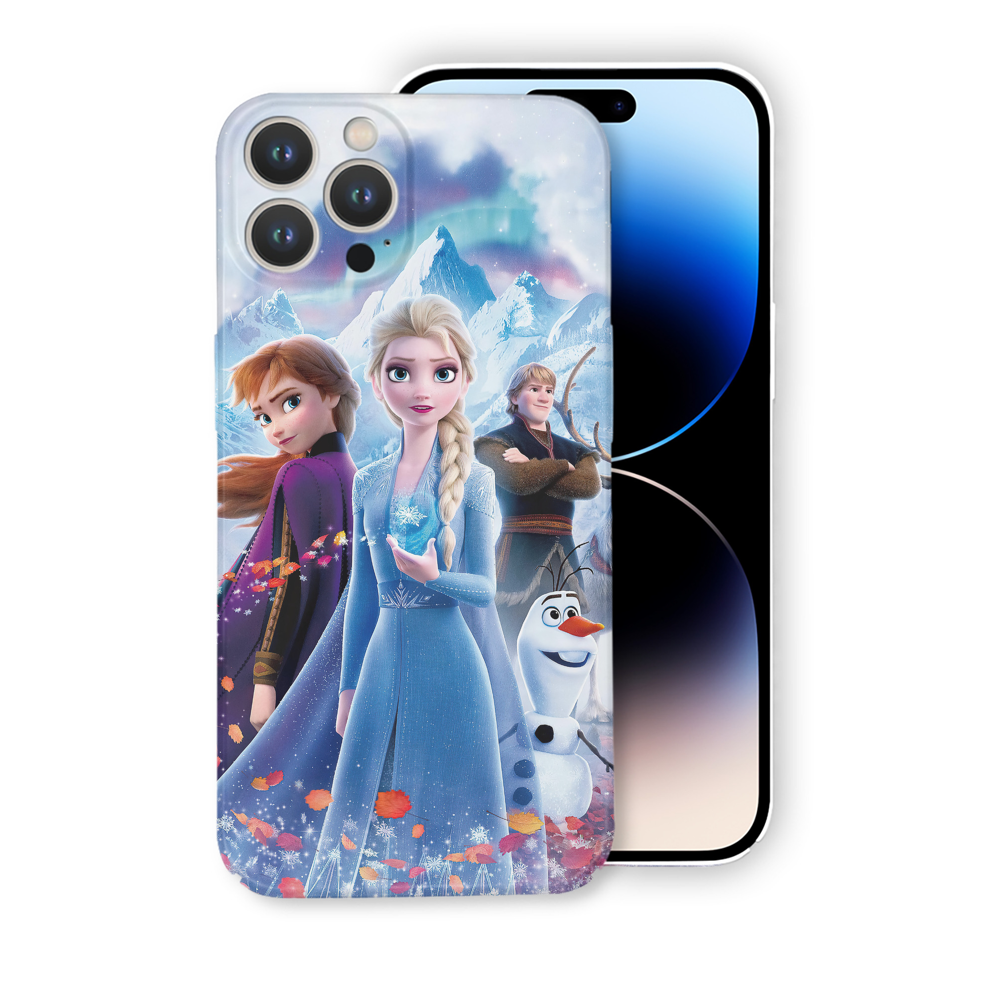 （画像用） アナと雪の女王 アンナ エルサ Frozen Anna Elsa 【iPhone 14シリーズ対応】ハードケース